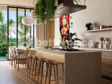 Luxury 2-Bedroom Cliffside Riverfront Villa with Rice Field Views in Ubud East