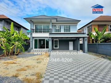 2-storey detached house, 103.3 sq.w., Phanasan Private Home Village, Hathai Rat 37, near Safari World, Soi Hathai Rat 37, Hathai Rat Road, Khlong Sam