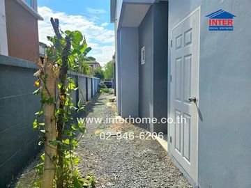 2-storey detached house, 103.3 sq.w., Phanasan Private Home Village, Hathai Rat 37, near Safari World, Soi Hathai Rat 37, Hathai Rat Road, Khlong Sam