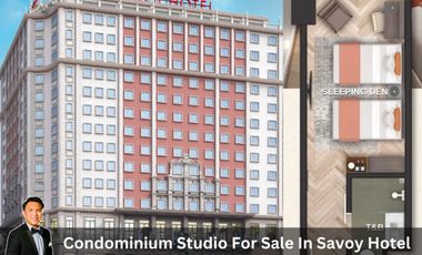 Twin Suite Condotel For Sale in Savoy Capital Town, Near Clark Pampanga