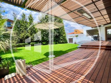 EXCLUSIVA RESIDENCIA CON EXCELENTES ACABADOS EN REAL DEL COUNTRY, LOMAS COUNTRY CLUB.