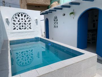 San Bartolo: Alquilo hasta Enero - Linda Casa c/Piscina, 3 Dormitorios - 8 Huéspedes