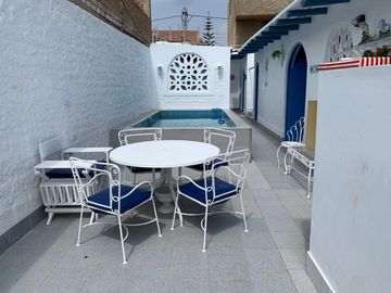 San Bartolo: Alquilo hasta Enero - Linda Casa c/Piscina, 3 Dormitorios - 8 Huéspedes