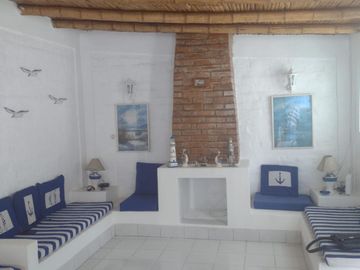 San Bartolo: Alquilo hasta Enero - Linda Casa c/Piscina, 3 Dormitorios - 8 Huéspedes
