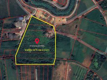 Land for sale, 10 rai, 106 square wa, Suan Pan, Mueang District, Nakhon Pathom.