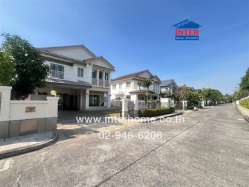 บ้านเดี่ยว 2 ชั้น 81 ตร.ว. หมู่บ้านนันทวัน สาทร-ราชพฤกษ์ ใกล้รถไฟฟ้า BTSบางหว้า ถนนราชพฤกษ์ ถนนเพชรเกษม เขตภาษีเจริญ กรุงเทพมหานคร