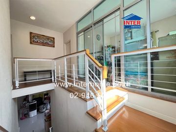 บ้านเดี่ยว 2 ชั้น 81 ตร.ว. หมู่บ้านนันทวัน สาทร-ราชพฤกษ์ ใกล้รถไฟฟ้า BTSบางหว้า ถนนราชพฤกษ์ ถนนเพชรเกษม เขตภาษีเจริญ กรุงเทพมหานคร