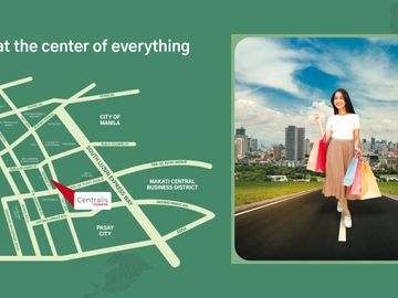 FOR SALE | 1 Bedroom with Balcony (T1-222) | Centralis Towers - Makati