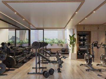 Departamento con alberca común, en venta, Centro, Playa del Carmen