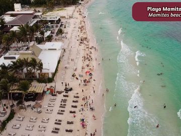 Departamento con alberca común, en venta, Centro, Playa del Carmen