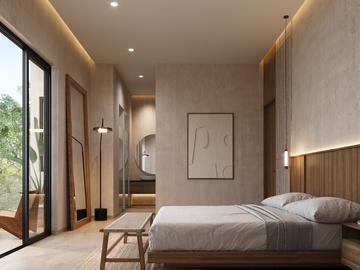 LUJOSA Villa en Senderos Sur, Mayakoba de 4 Habitaciones