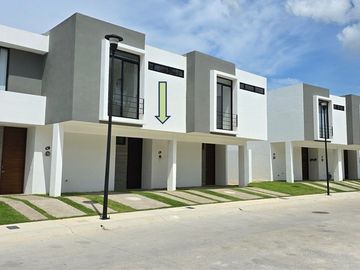 casa en coto privado en nuevo nayarit, cerca de nuevo vallarta y plaza comercial lago real