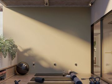 Estudio con alberca común, en venta, Centro, Playa del Carmen.