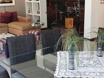 ESPECTACULAR CASA EN EL ALAMO, DE DOS PISOS, 4 DORM, SALON DE JUEGOS, JARDIN, BBQ, SURCO
