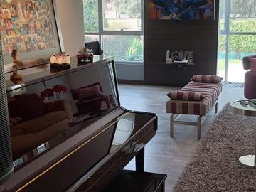 ESPECTACULAR CASA EN EL ALAMO, DE DOS PISOS, 4 DORM, SALON DE JUEGOS, JARDIN, BBQ, SURCO