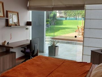 ESPECTACULAR CASA EN EL ALAMO, DE DOS PISOS, 4 DORM, SALON DE JUEGOS, JARDIN, BBQ, SURCO