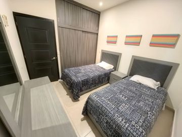 Departamento de 3 habitaciones, 2 baños completos en Selvanova coto 6, Playa del Carmen, Quintana Roo.