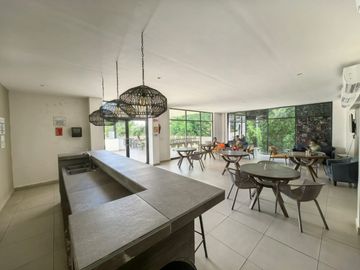 Departamento de 3 habitaciones, 2 baños completos en Selvanova coto 6, Playa del Carmen, Quintana Roo.