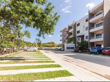 DEPARTAMENTO EN VENTA EN PLAYA DEL CARMEN CON 3 RECAMARAS