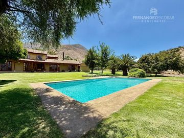 RINCONADA - VENDE PARCELA CON CASA 5D 4B PISCINA