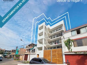 DEPARTAMENTOS 4TO Y 5TO PISO EN VENTA 108 M2 URB. PORT JAV PRADO 5TA ETAPA - ATE