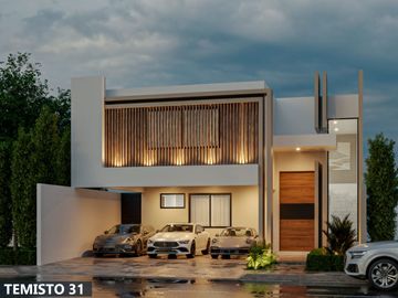 Casa en venta en el exclusivo residencial Soluna en Temozón Norte, Mérida, Yucatán.