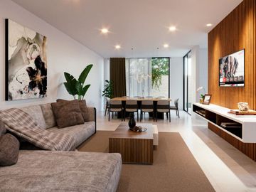 Casa en venta en el exclusivo residencial Soluna en Temozón Norte, Mérida, Yucatán.