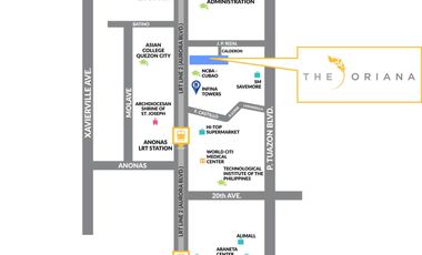 Pre- selling 1 Bedroom condo unit  for sale in Quezon city The Oriana
