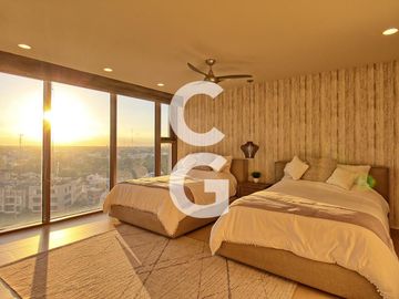 Departamento en Venta en Residencial Be Towers con 4 Recámaras