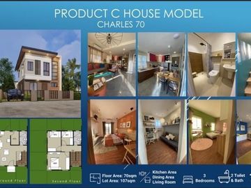 40K Monthly Phirst Park Homes Batulao Editions Single Attached House and Lot