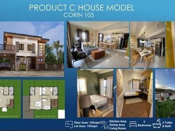 40K Monthly Phirst Park Homes Batulao Editions Single Attached House and Lot