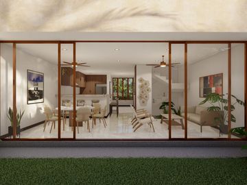 Casa en venta, rooftop, alberca  privada y beach Club, Chuburná, Mérida