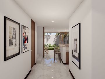 Casa en venta, rooftop, alberca  privada y beach Club, Chuburná, Mérida