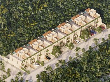 Casa en venta, rooftop, alberca  privada y beach Club, Chuburná, Mérida