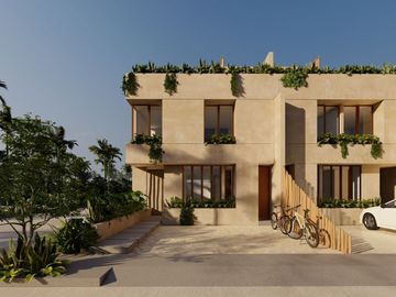 Casa en venta, rooftop, alberca  privada y beach Club, Chuburná, Mérida