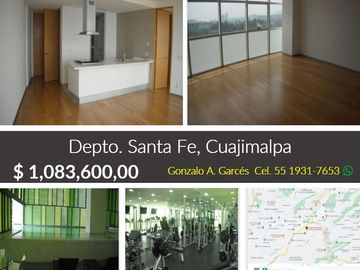 Depto. Santa Fe, Cuajimalpa