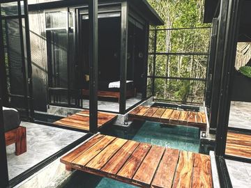Casa con Cenote Privado y Alberca privada de 2 Recamaras