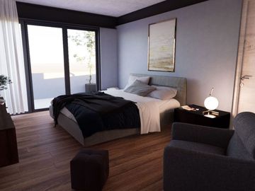 Departamento con terraza privada, Roof garden, en venta, Cuauhtémoc, CDMX