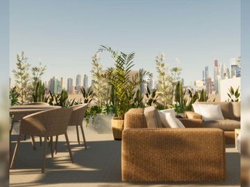 Condo en venta, terraza privada, Roof garden, Cuauhtémoc, CDMX
