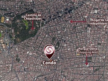 Condo en venta, terraza privada, Roof garden, Cuauhtémoc, CDMX