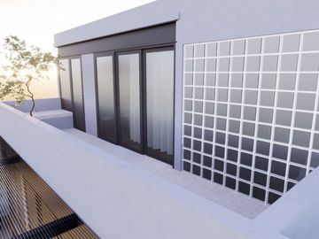 Condo en venta, terraza privada, Roof garden, Cuauhtémoc, CDMX