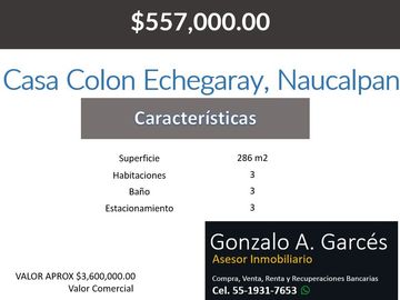 Casa Colon Echegaray, Naucalpan