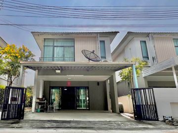 88455 - ขายบ้านแฝด 2 ชั้น พฤกษาวิลล์ 71/2 แหลมฉบัง บางละมุง (Pruksa Ville 71/2 Laem Chagang- Bang Lamung 3)