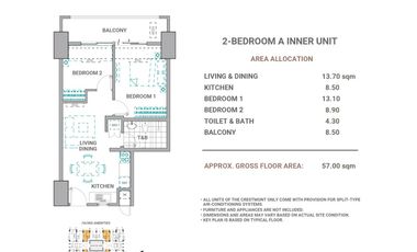 For sale 2 Bedroom condominium unit in Panay Ave., South Triangle, Quezon City