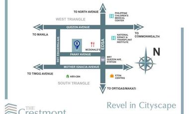 For sale 2 Bedroom condominium unit in Panay Ave., South Triangle, Quezon City