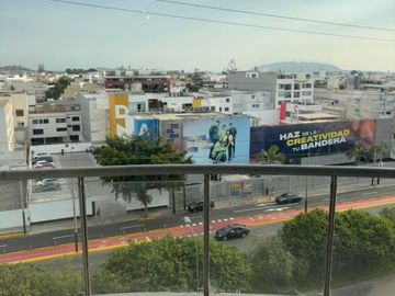 OFERTA VENDO LINDO DEPARTAMENTO EN CHACARILLA SAN BORJA DE 100 M2 CON 3 HABITACIONES EN PISO 8 DE EDIFICIO EN PLENA AVENIDA