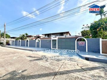 2-storey detached house, 188 sq m, Senanikhom Village Project 1, Senanikhom Soi 1, Kaset-Nawamin Road, Senanikhom Road 1, Bang Kapi District, Bangkok