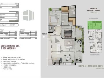 Departamentos en venta, sector La Primavera en Cumbayá