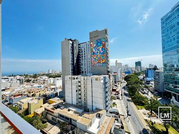 SE AQLUILA LINDO DEPARTAMENTO CON VISTA PANORAMICA, MAGDALENA LIMITE CON SAN ISIDRO
