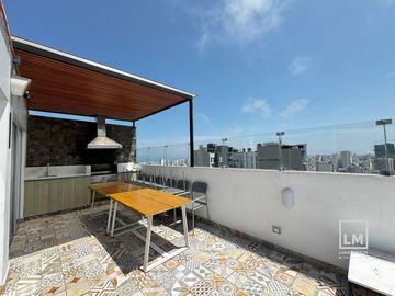 SE AQLUILA LINDO DEPARTAMENTO CON VISTA PANORAMICA, MAGDALENA LIMITE CON SAN ISIDRO